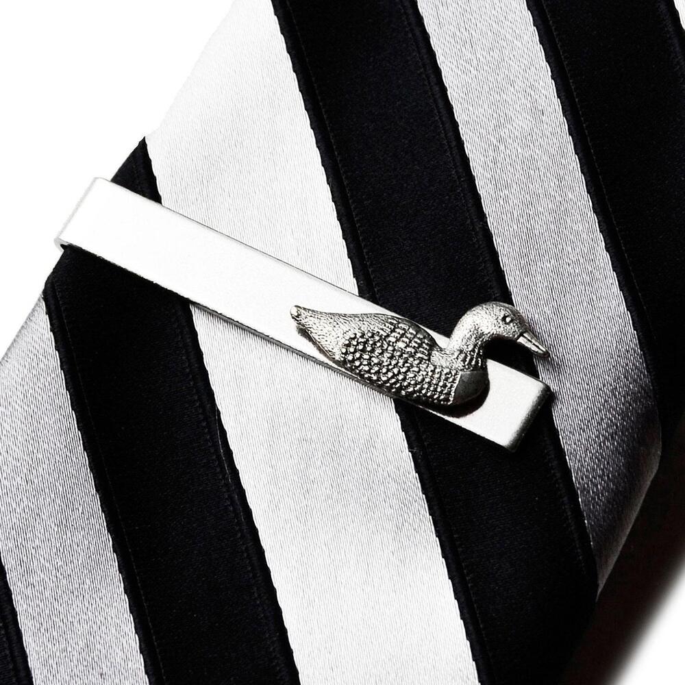 North American Loon Tie Clip